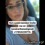 Meet Kendrarihanadotcom on ProveMyself